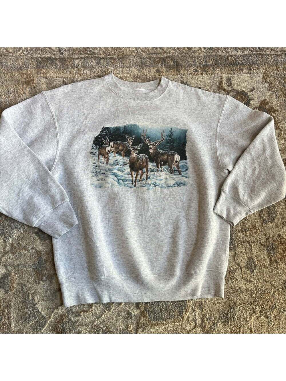 Deer Sweatshirt (L)